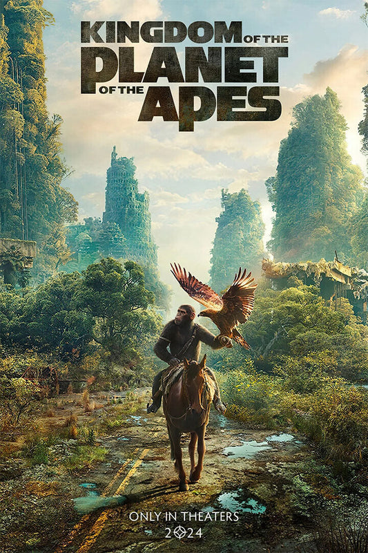 Kingdom Of The Planet Of The Apes Science Fiction Movie Gift Poster Wall Art Print Home Wall Decor - xonomax