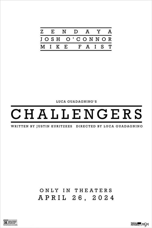 Challengers Drama Romantic Movie Cinema Gift Poster Wall Art Print Home Wall Decor - xonomax