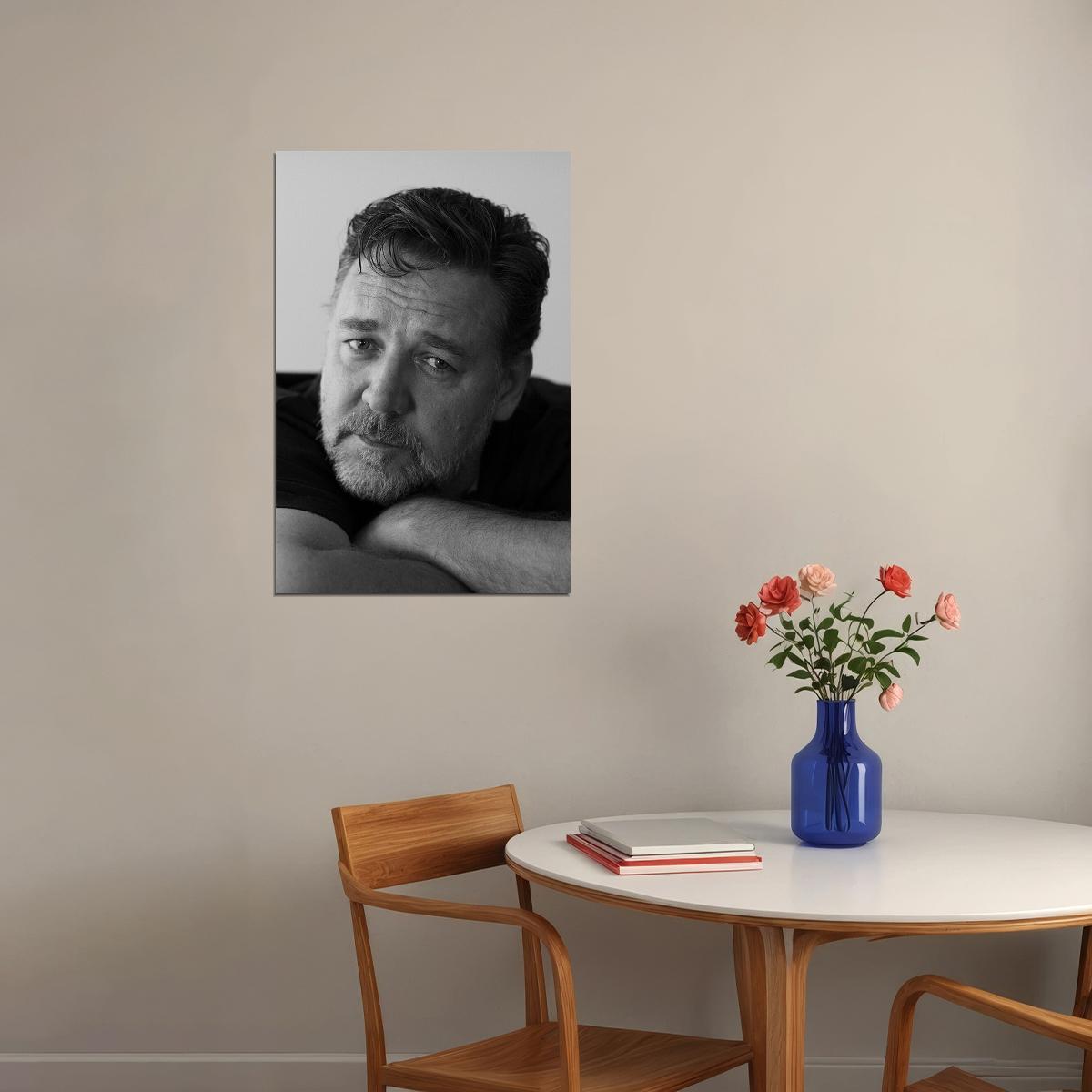 Russell Crowe Australian Actor And Singer Poster Wall Art Print Home Wall Decor