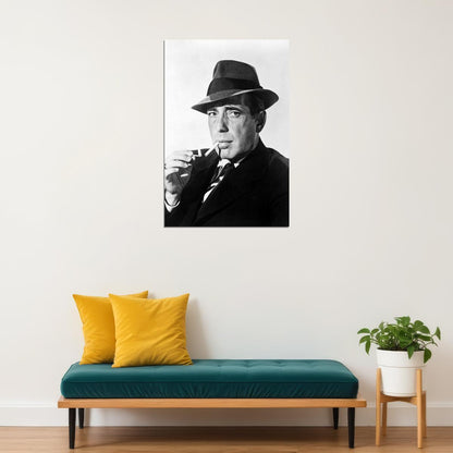 Humphrey Bogart American Actress Poster Wall Art Print Home Wall Decor - xonomax