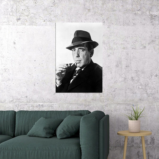 Humphrey Bogart American Actress Poster Wall Art Print Home Wall Decor - xonomax