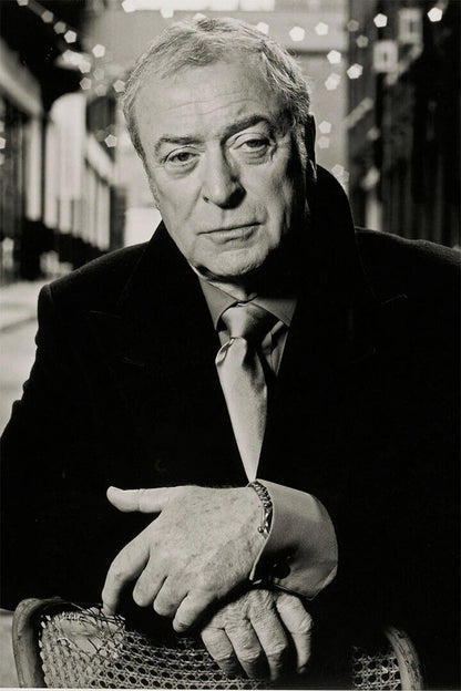 Michael Caine British Retired Actor And Artist Poster Wall Art Print Home Wall Decor - xonomax