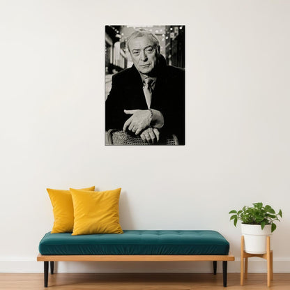 Michael Caine British Retired Actor And Artist Poster Wall Art Print Home Wall Decor - xonomax