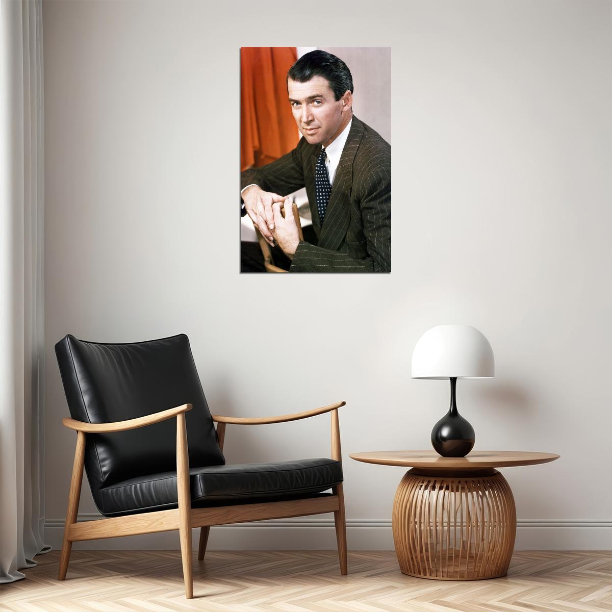 James Stewart American Theater And Film Artist Poster Wall Art Print Home Wall Decor - xonomax