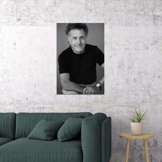 Dustin Hoffman American Actor Artist Poster Wall Art Print Home Wall Decor - xonomax