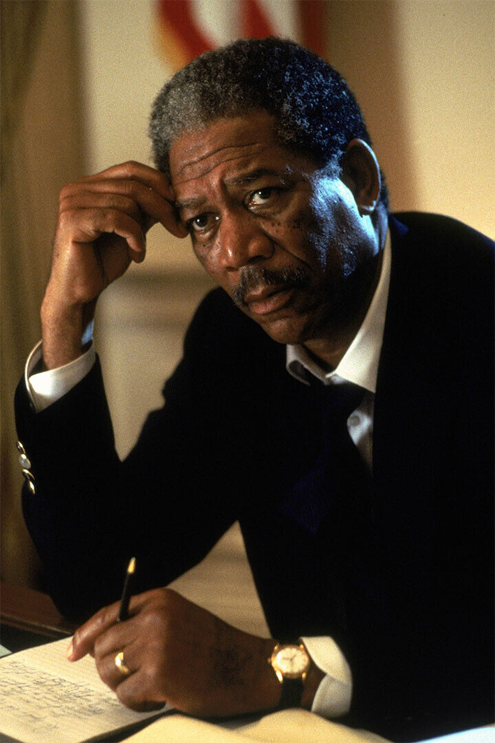 Morgan Freeman American Artist And Voice Actor Poster Wall Art Print Home Wall Decor - xonomax