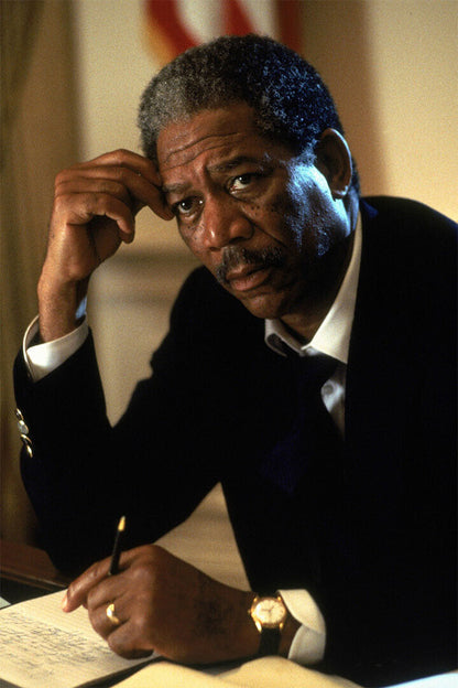 Morgan Freeman American Artist And Voice Actor Poster Wall Art Print Home Wall Decor - xonomax