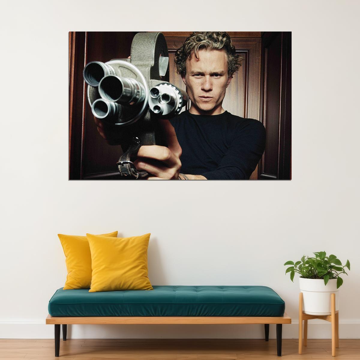 Heath Ledger Australian Attractive Actor Artist Poster Wall Art Print Home Wall Decor - xonomax