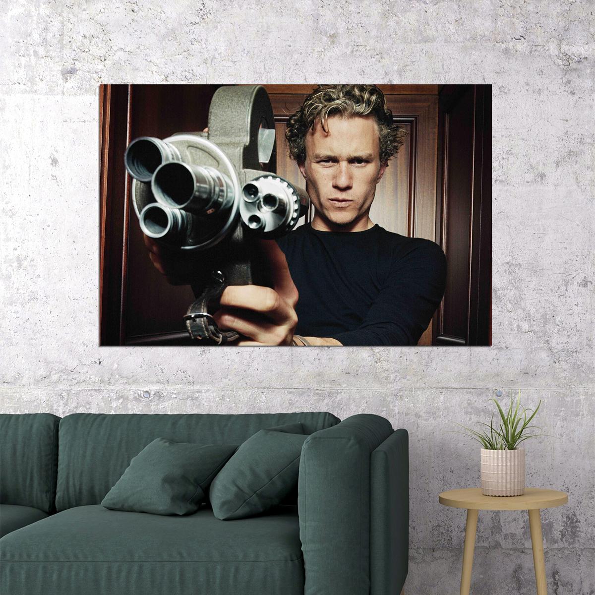 Heath Ledger Australian Attractive Actor Artist Poster Wall Art Print Home Wall Decor - xonomax