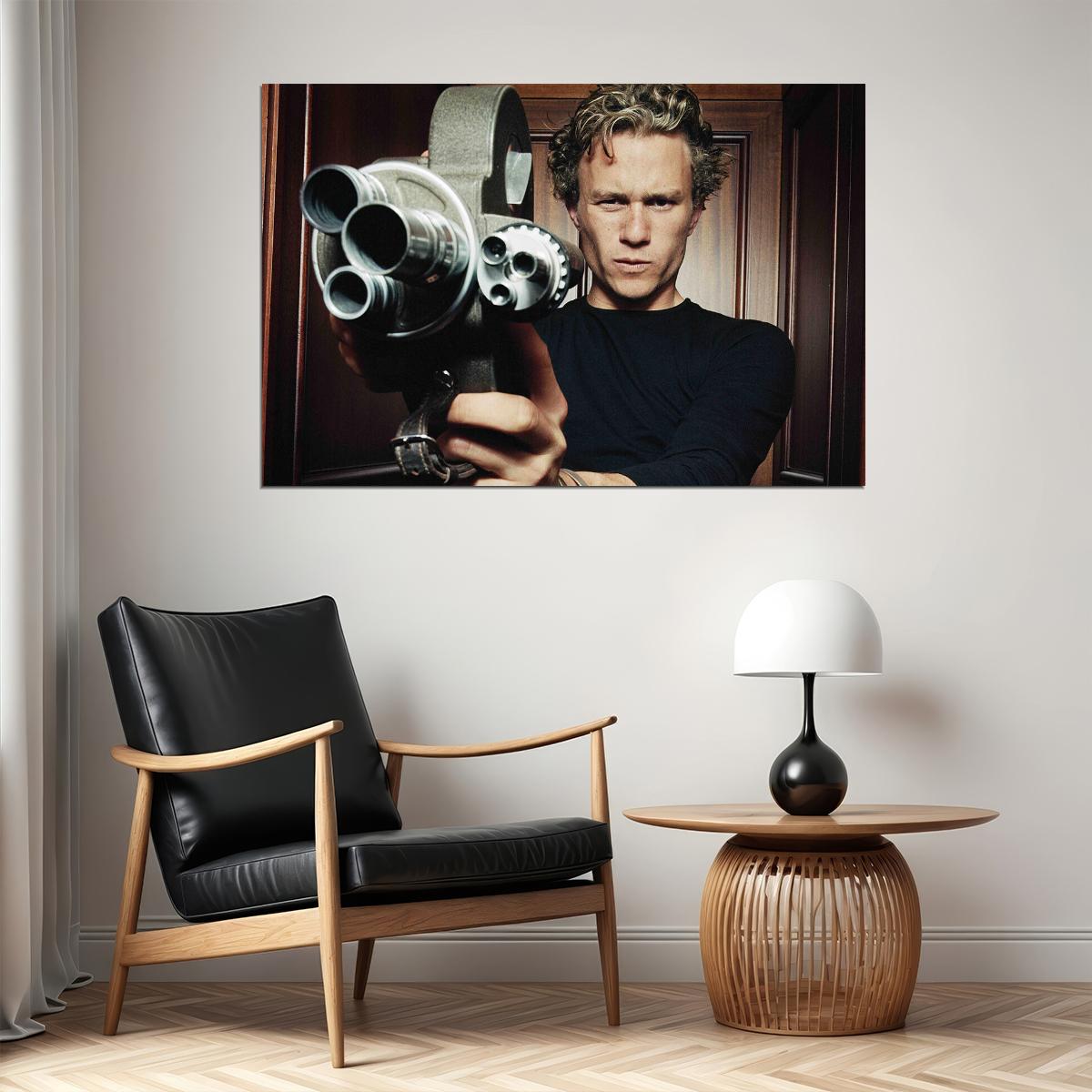 Heath Ledger Australian Attractive Actor Artist Poster Wall Art Print Home Wall Decor - xonomax