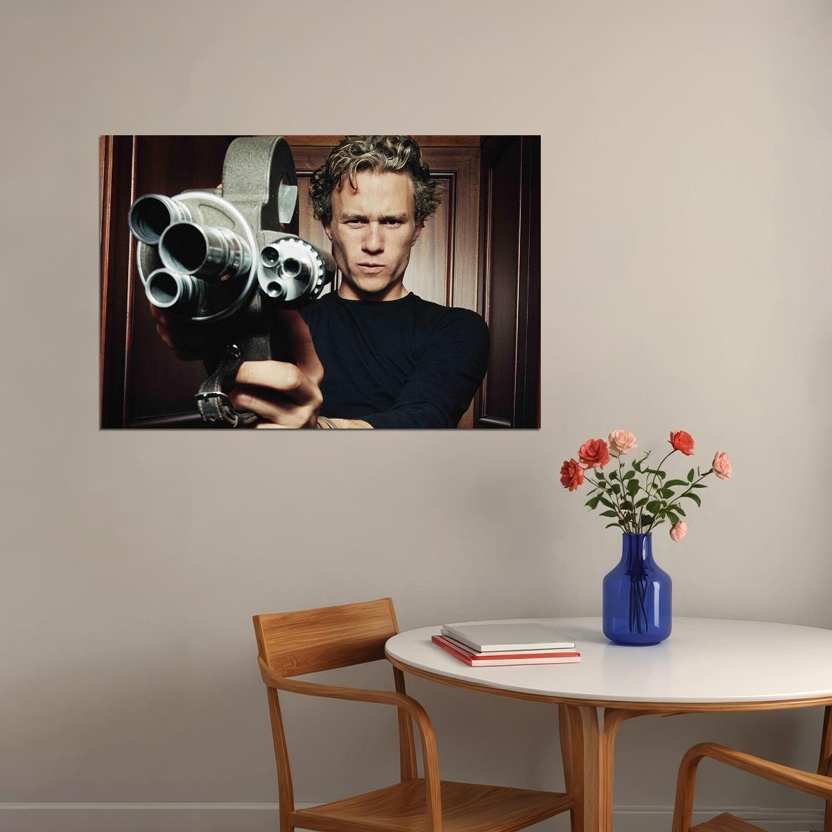 Heath Ledger Australian Attractive Actor Artist Poster Wall Art Print Home Wall Decor - xonomax