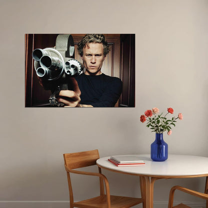 Heath Ledger Australian Attractive Actor Artist Poster Wall Art Print Home Wall Decor - xonomax