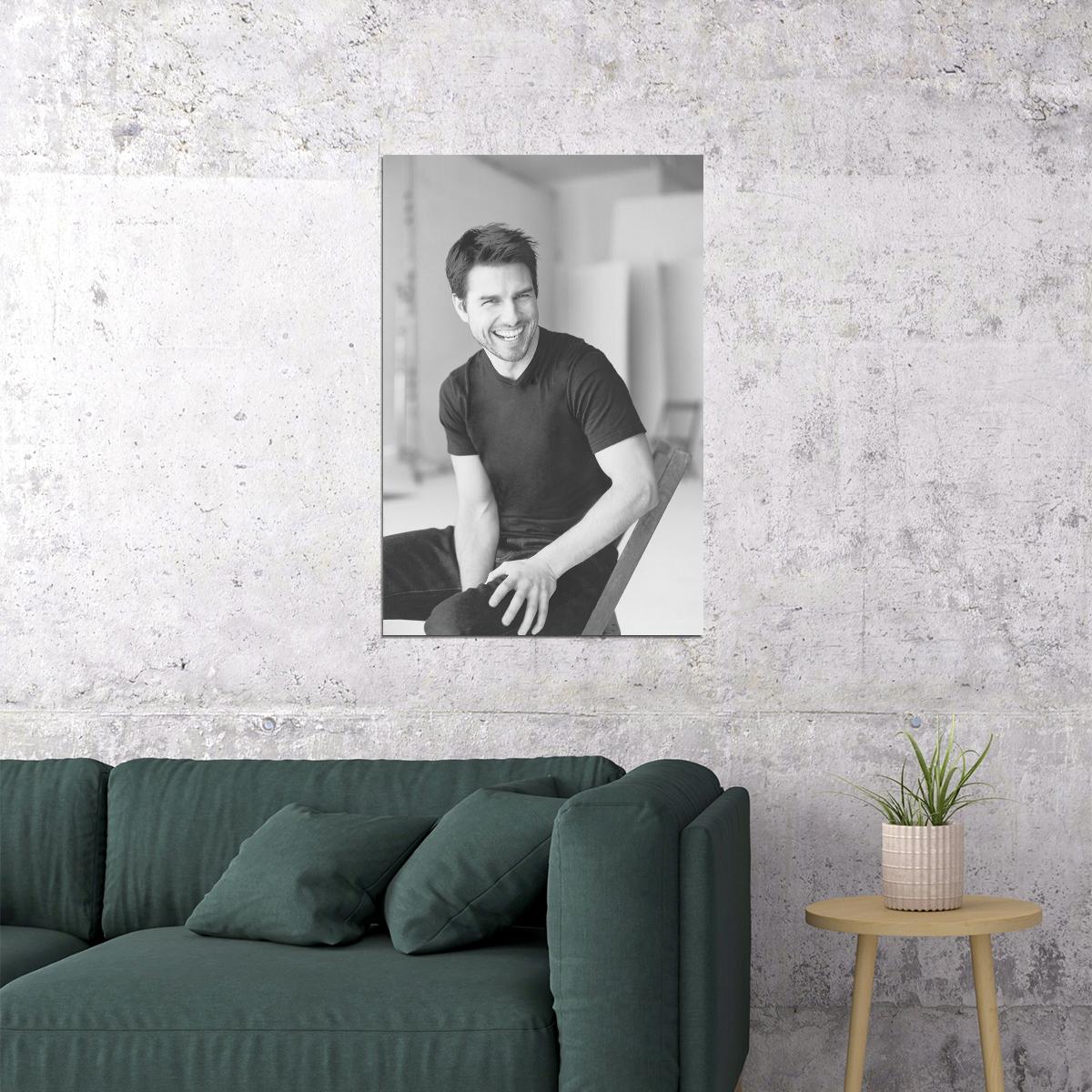 Tom Cruise American Actor Artist Icon Poster Wall Art Print Home Wall Decor