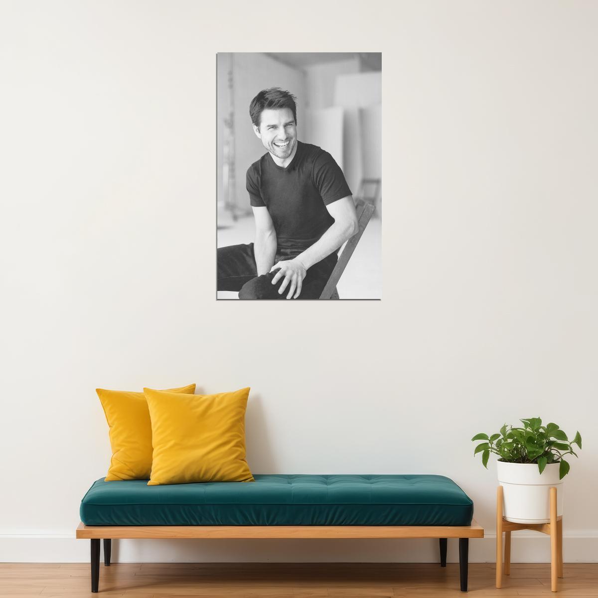 Tom Cruise American Actor Artist Icon Poster Wall Art Print Home Wall Decor