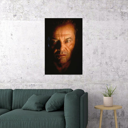 Jack Nicholson American Actor And Movie Producer Poster Wall Art Print Home Wall Decor - xonomax