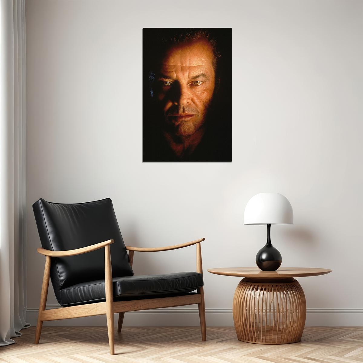 Jack Nicholson American Actor And Movie Producer Poster Wall Art Print Home Wall Decor - xonomax