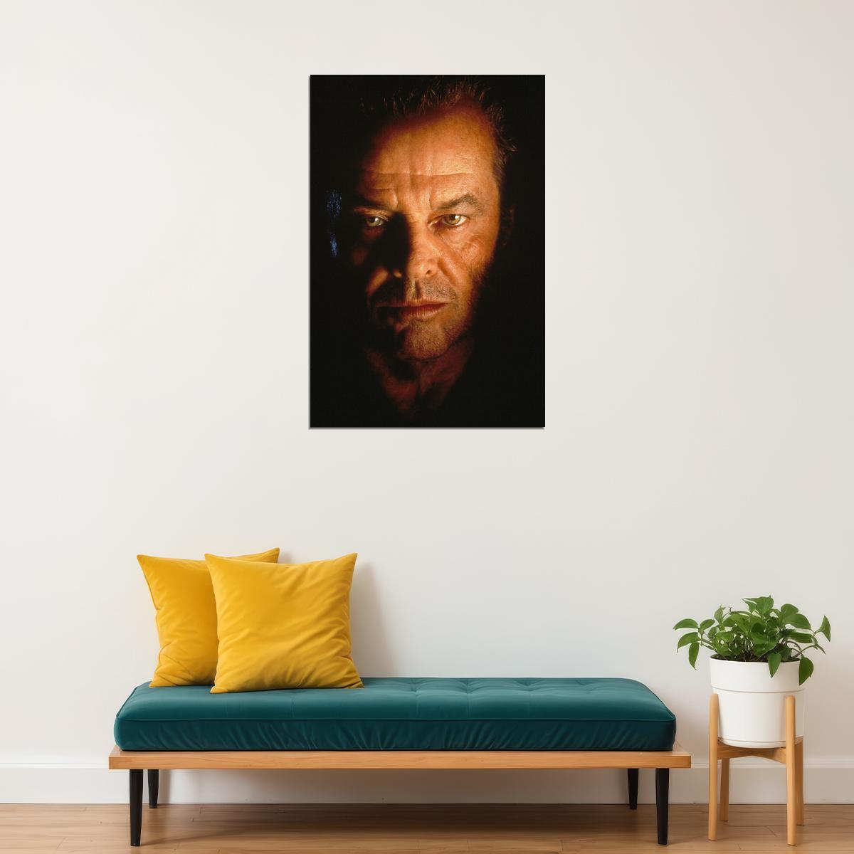 Jack Nicholson American Actor And Movie Producer Poster Wall Art Print Home Wall Decor - xonomax