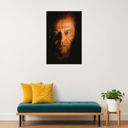 Jack Nicholson American Actor And Movie Producer Poster Wall Art Print Home Wall Decor - xonomax