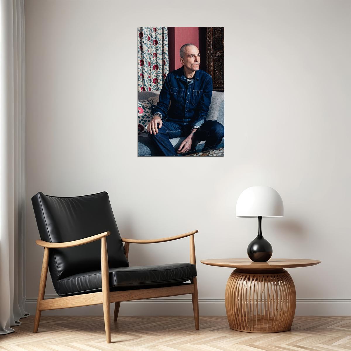 Daniel Day-lewis Famous British Actor Artist Poster Wall Art Print Home Wall Decor - xonomax