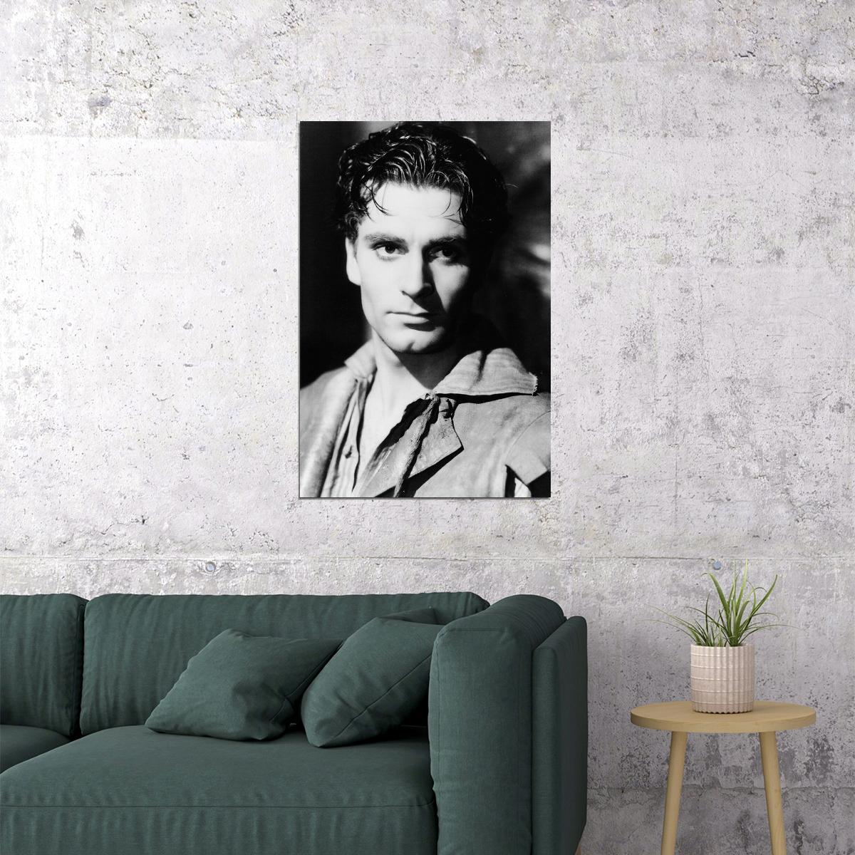 Laurence Olivier British Artist Theater And Film Director Poster Wall Art Print Home Wall Decor - xonomax