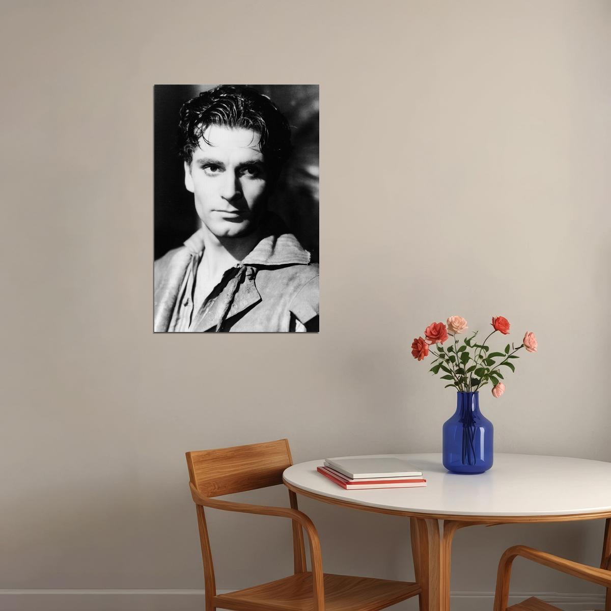 Laurence Olivier British Artist Theater And Film Director Poster Wall Art Print Home Wall Decor - xonomax