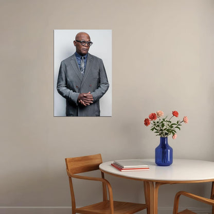 Samuel L. Jackson American Actor And Theater Artist Poster Wall Art Print Home Wall Decor - xonomax
