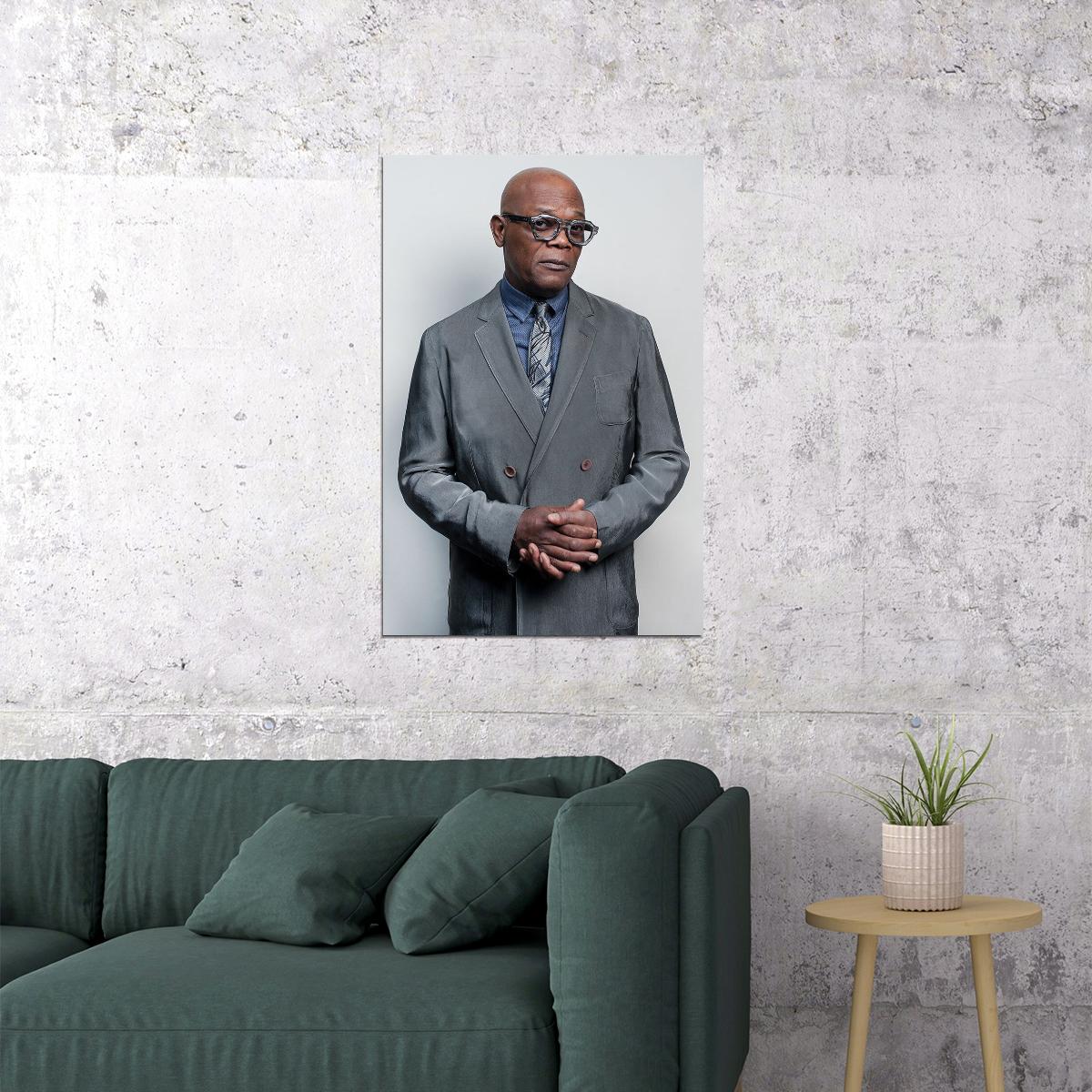 Samuel L. Jackson American Actor And Theater Artist Poster Wall Art Print Home Wall Decor - xonomax