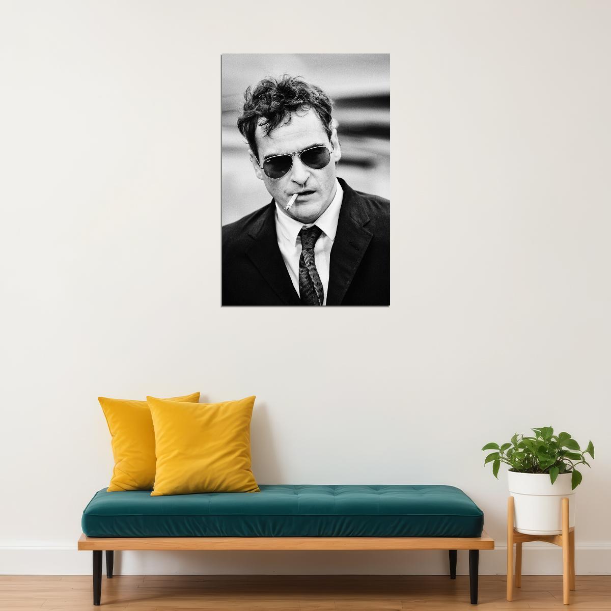 Joaquin Phoenix American Actor Musician Activist Poster Wall Art Print Home Wall Decor - xonomax