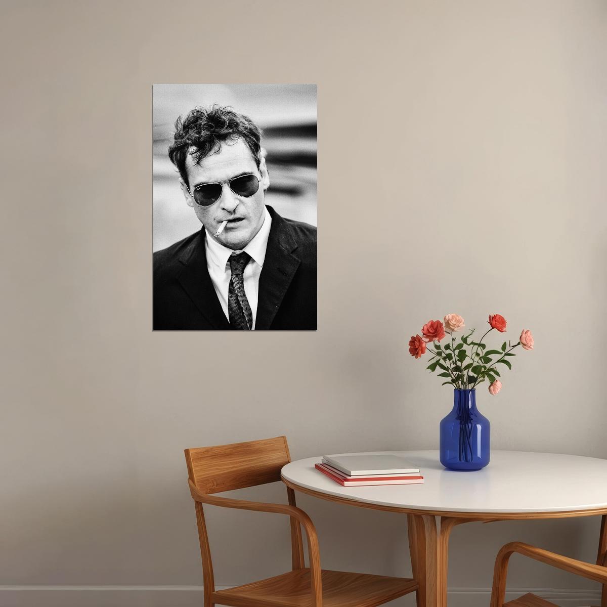 Joaquin Phoenix American Actor Musician Activist Poster Wall Art Print Home Wall Decor - xonomax