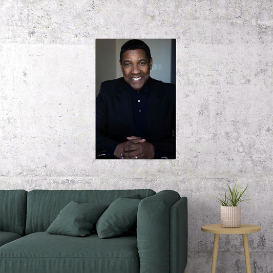 Denzel Washington American Actor Artist Poster Wall Art Print Home Wall Decor - xonomax