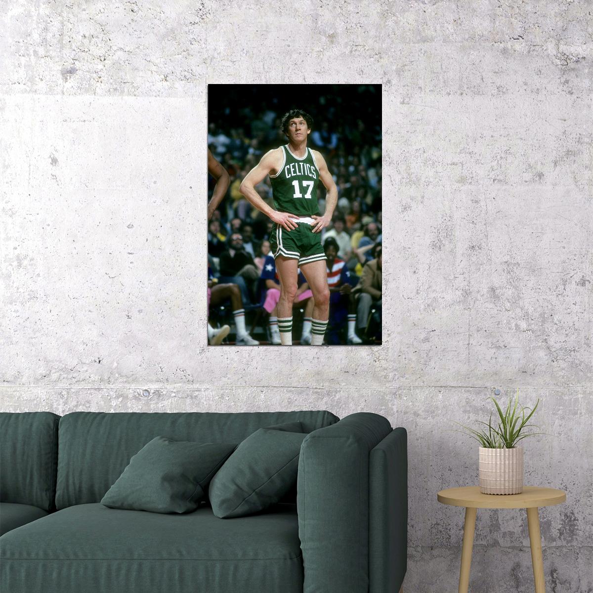 John Havlicek Boston Basketball Player Poster Wall Art Print Home Wall Decor
