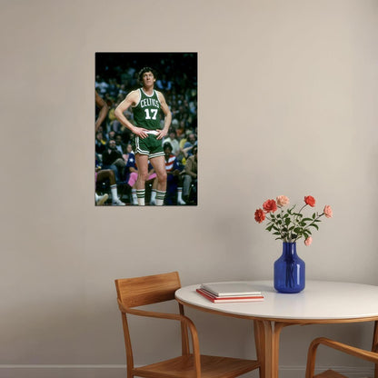 John Havlicek Boston Basketball Player Poster Wall Art Print Home Wall Decor