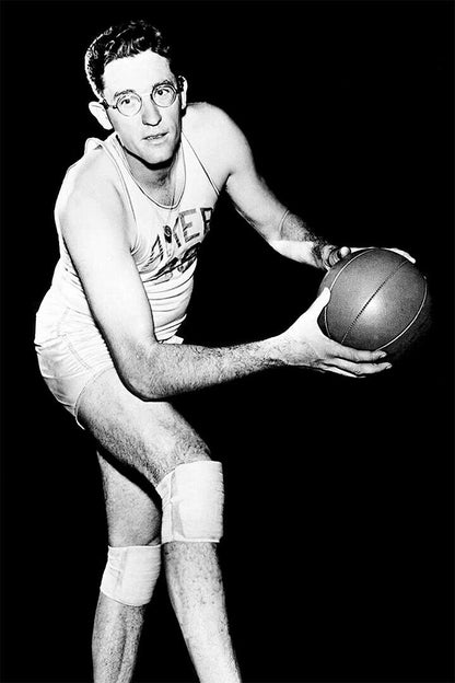 George Mikan Minneapolis Basketball Player Poster Wall Art Print Home Wall Decor - xonomax