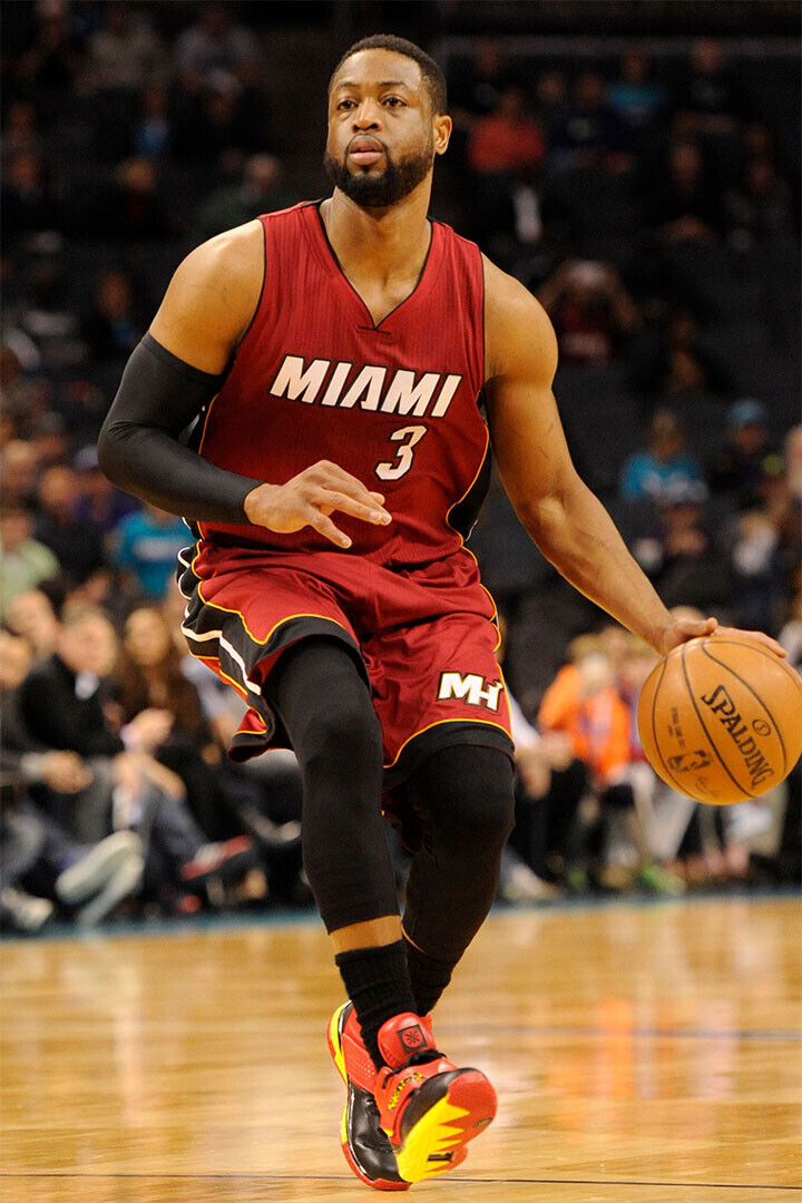 Dwyane Wade Miami Basketball Player Poster Wall Art Print Home Wall Decor - xonomax