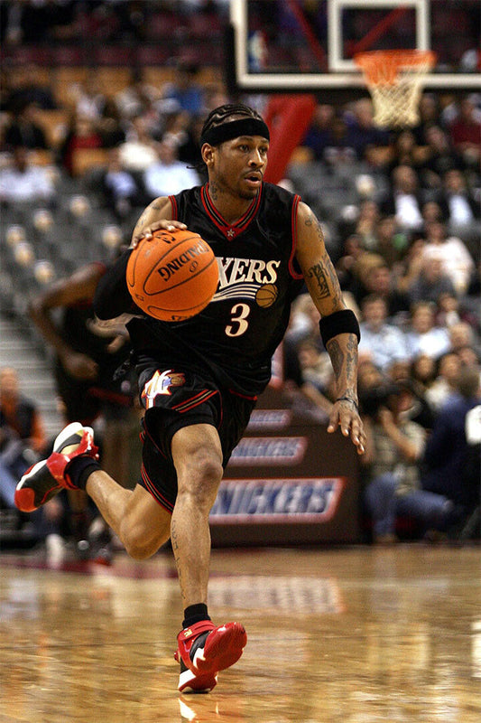 Allen Iverson Philadelphia Basketball Player Poster Wall Art Print Home Wall Decor - xonomax