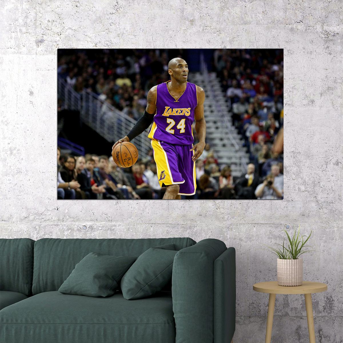 Kobe Bryant Los Angeles Lakers Basketball Player Poster Wall Art Print Home Wall Decor - xonomax