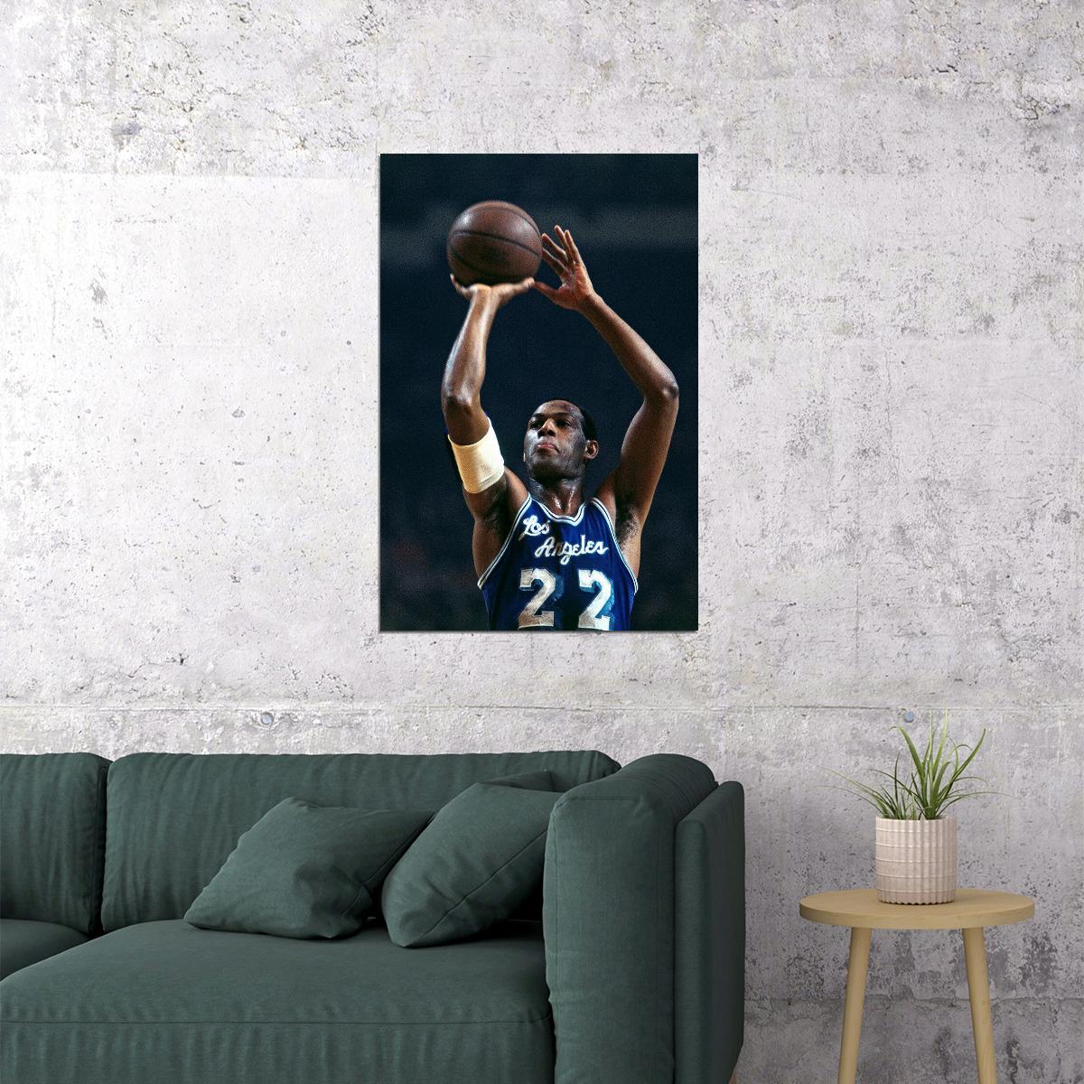 Elgin Baylor Los Angeles Lakers Basketball Player Poster Wall Art Print Home Wall Decor - xonomax