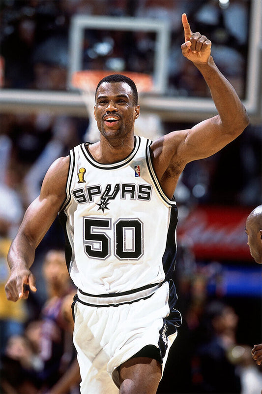 David Robinson San Antonio Spurs Basketball Player Poster Wall Art Print Home Wall Decor - xonomax
