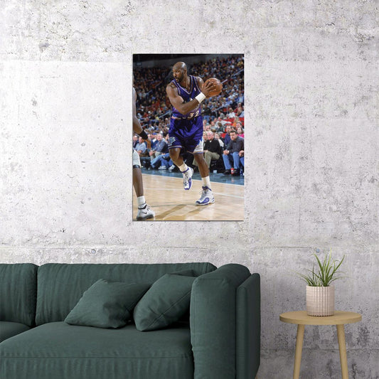 Karl Malone Utah Jazz Former Basketball Player Poster Wall Art Print Home Wall Decor - xonomax