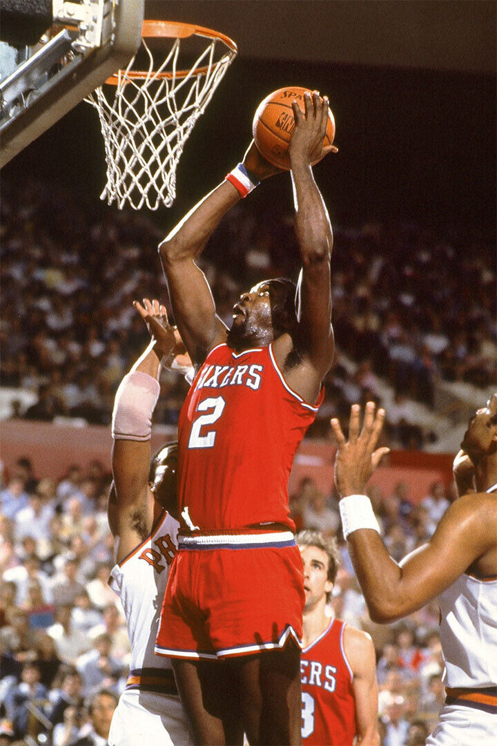 Moses Malone Philadelphia 76ers Basketball Player Poster Wall Art Print Home Wall Decor - xonomax
