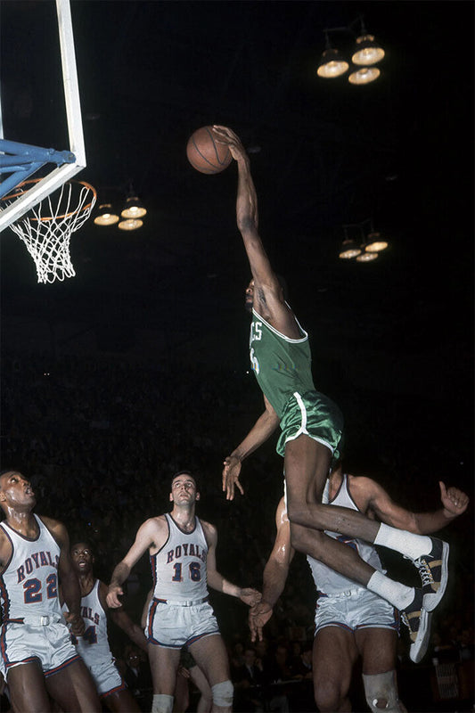 Bill Russell Boston Celtics Basketball Player Poster Wall Art Print Home Wall Decor - xonomax
