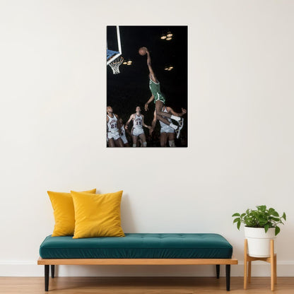 Bill Russell Boston Celtics Basketball Player Poster Wall Art Print Home Wall Decor - xonomax