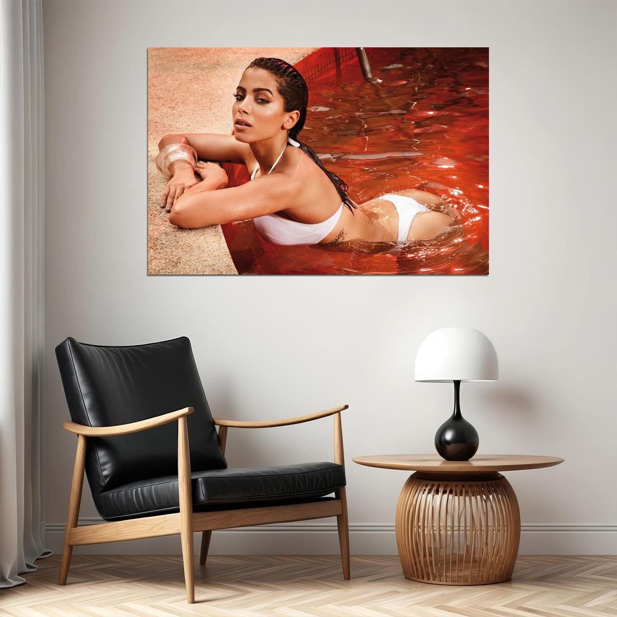 Anitta Brazilian Singer Actress And Songwriter Poster Wall Art Print Home Wall Decor - xonomax