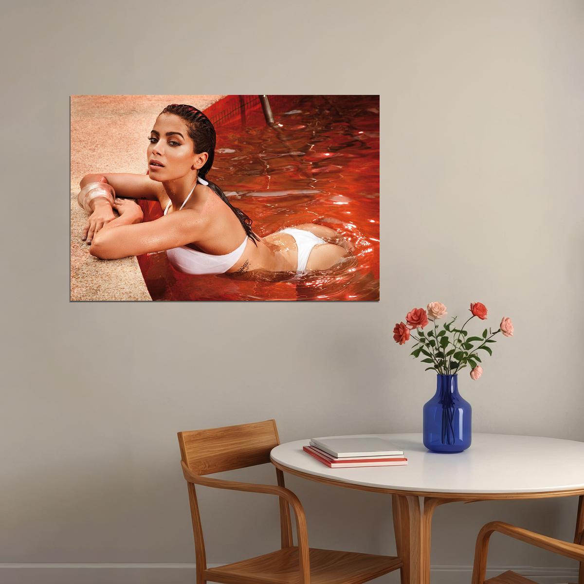 Anitta Brazilian Singer Actress And Songwriter Poster Wall Art Print Home Wall Decor - xonomax