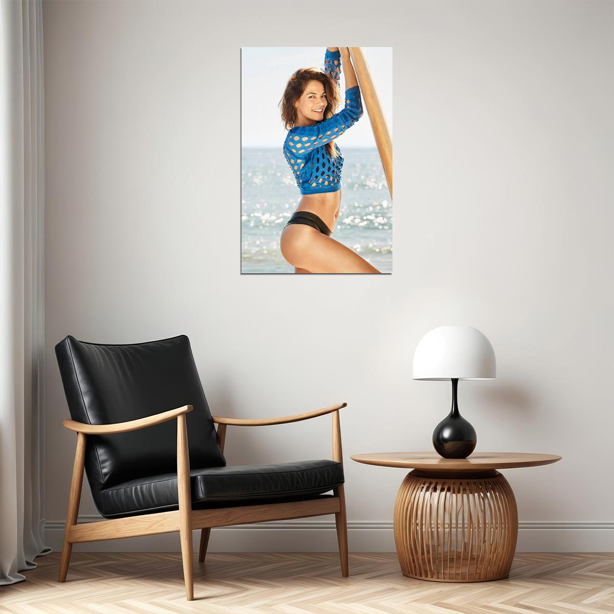 Michelle Monaghan American Artist Actor Poster Wall Art Print Home Wall Decor - xonomax