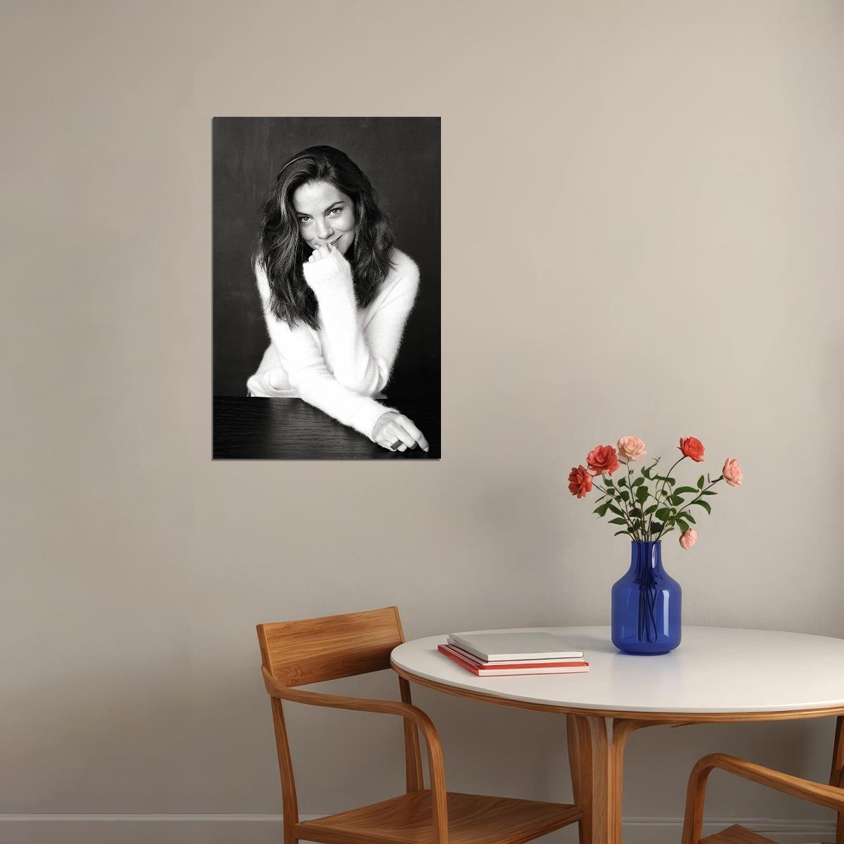 Michelle Monaghan American Actor Artist Poster Wall Art Print Home Wall Decor - xonomax