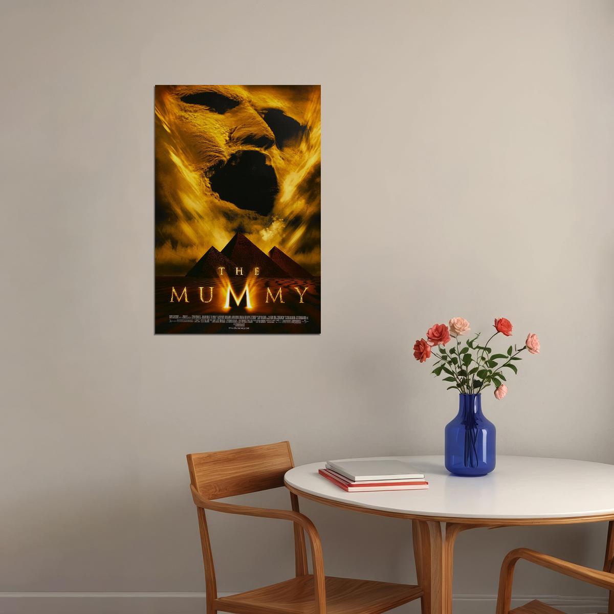 The Mummy 1999 Action Adventure Movie Poster Wall Art Print Home Wall Decor - xonomax