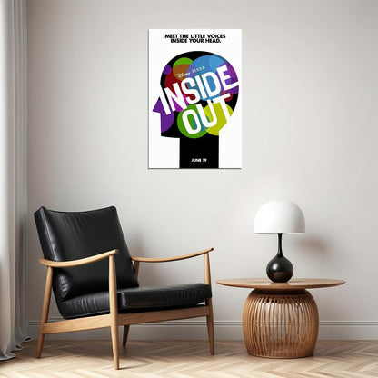 Inside Out 2015 Animation Movie Action Comedy Poster Wall Art Print Home Wall Decor - xonomax