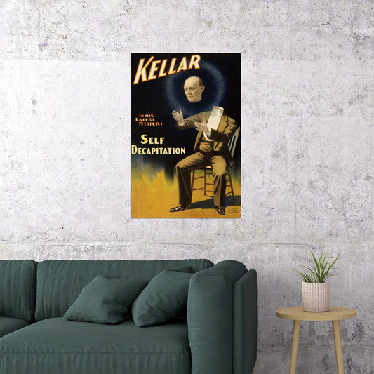 Magic Themed Magician Kellar Vintage Poster Wall Art Print Home Wall Decor - xonomax