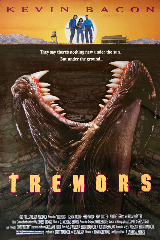 Tremors 1990 Comedy Horror Classic Movie Poster Wall Art Print Home Wall Decor